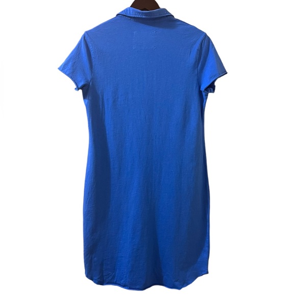 Frank & Eileen Blue Lauren Polo Dress Sz 4 - Picture 6 of 7